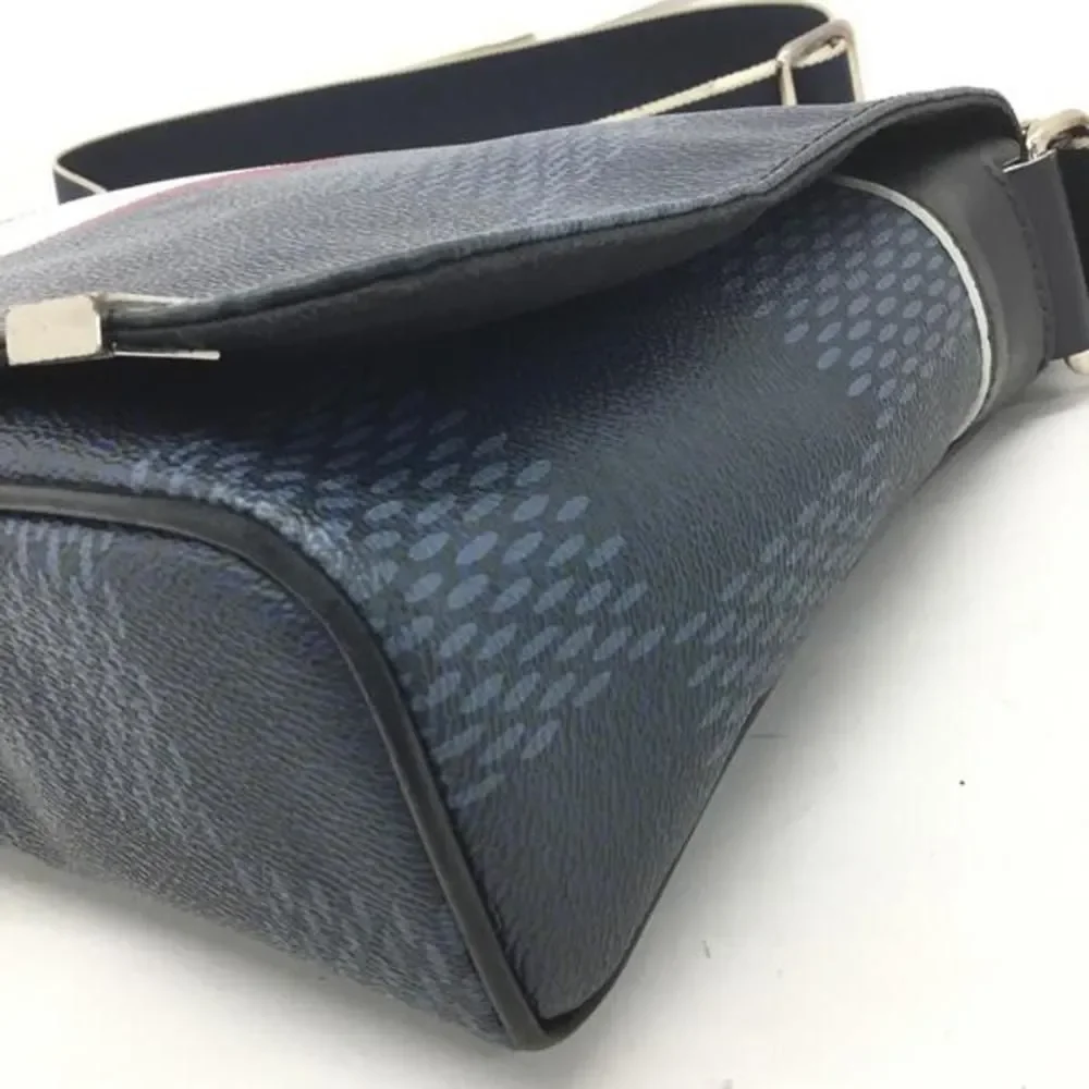 Louis Vuitton Messenger PM Damier Cobalt Shoulder Bag American Cup